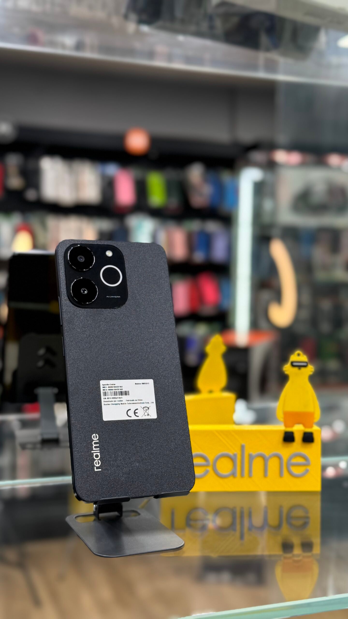 Celular Realme novo disponível na GR STORE