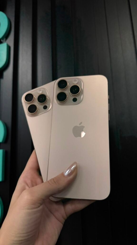 iPhone em exposição na loja da GR STORE