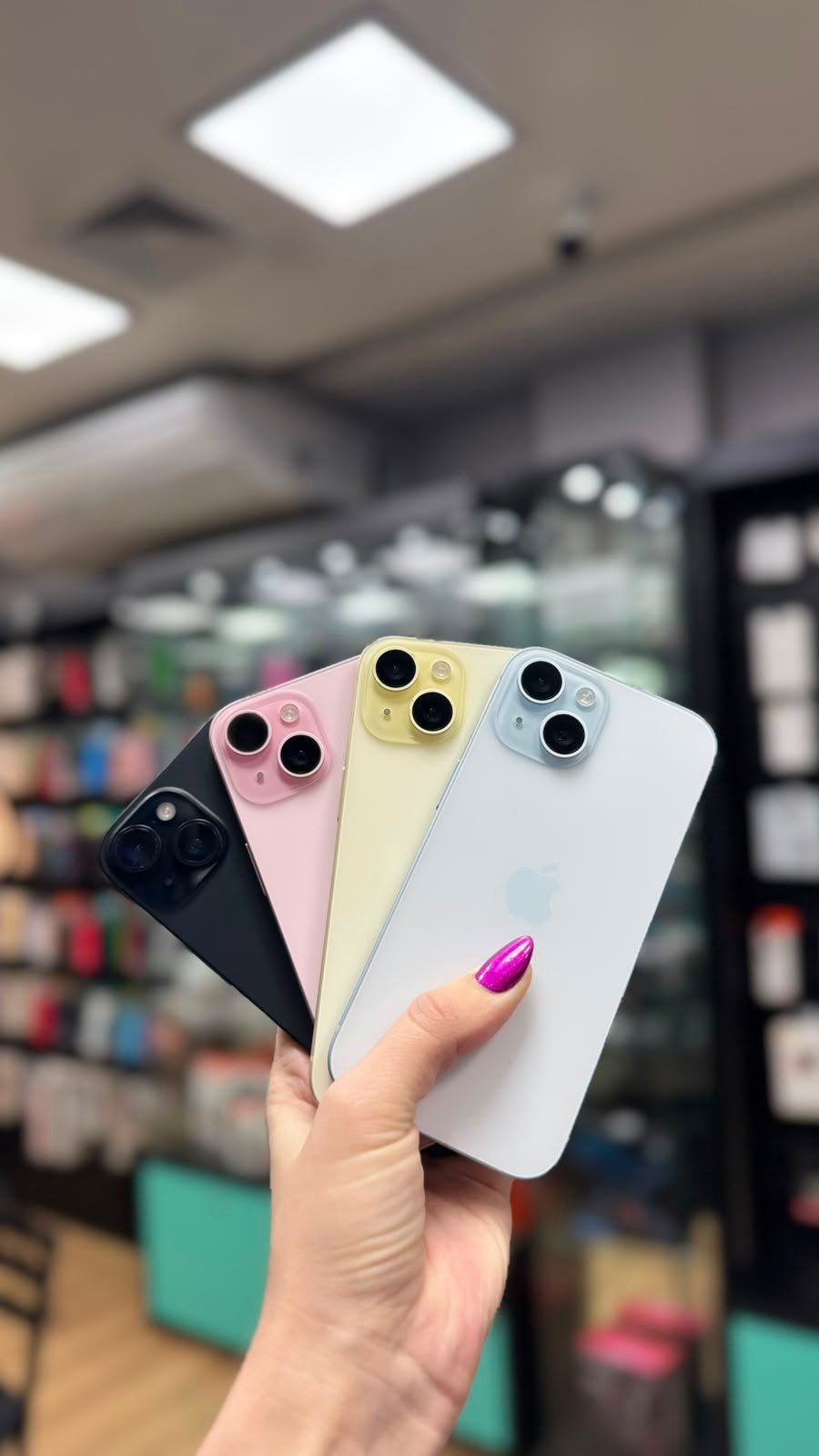 iPhones novos e seminovos disponíveis na GR STORE